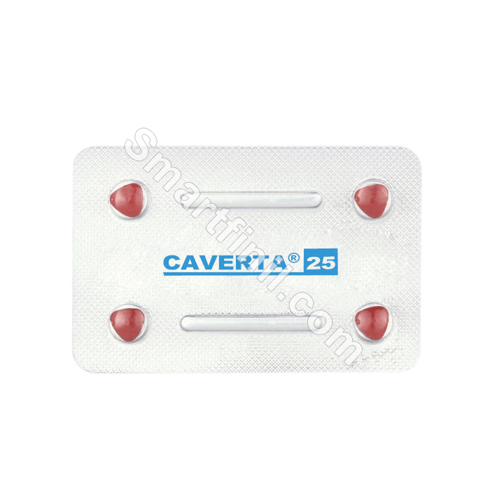 Caverta 25mg (Sildenafil Citrate)