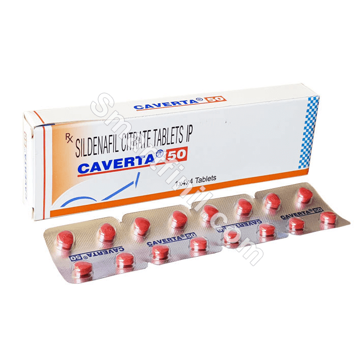 Caverta 50mg (Sildenafil Citrate)