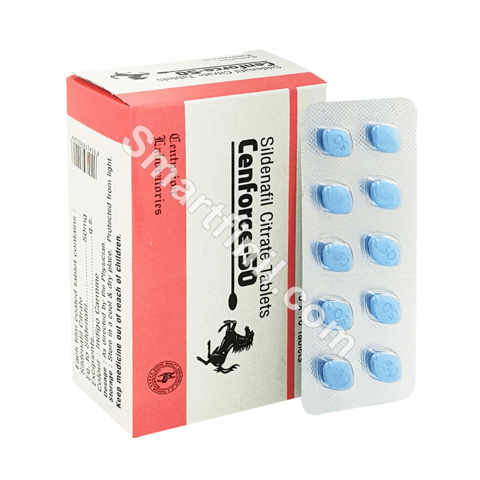 Cenforce 50mg (Sildenafil Citrate)