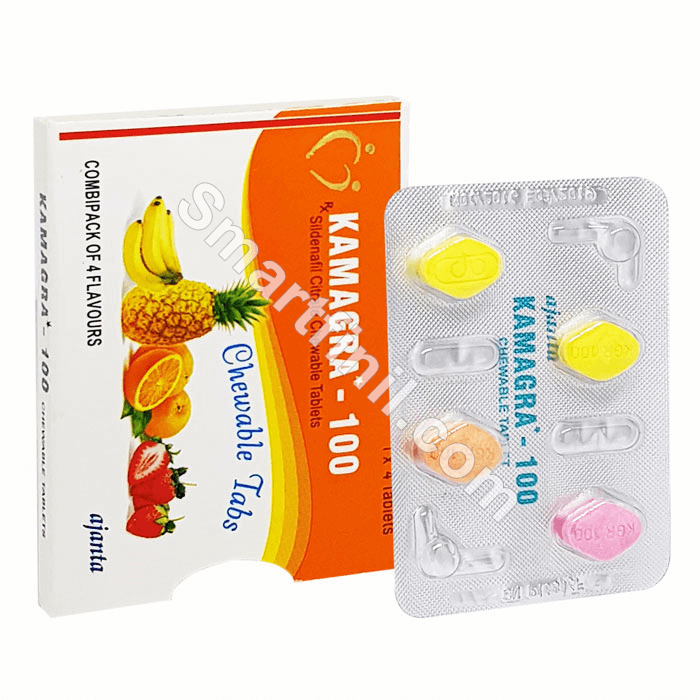 Kamagra Chewable 100mg (Sildenafil Citrate)