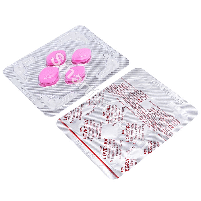 Lovegra 100mg (Sildenafil Citrate)