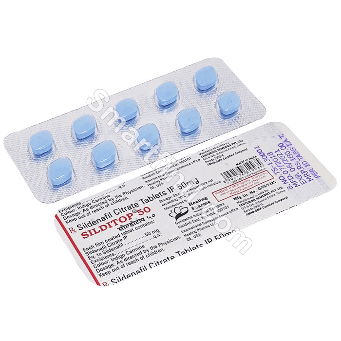 Silditop 50mg (Sildenafil Citrate)