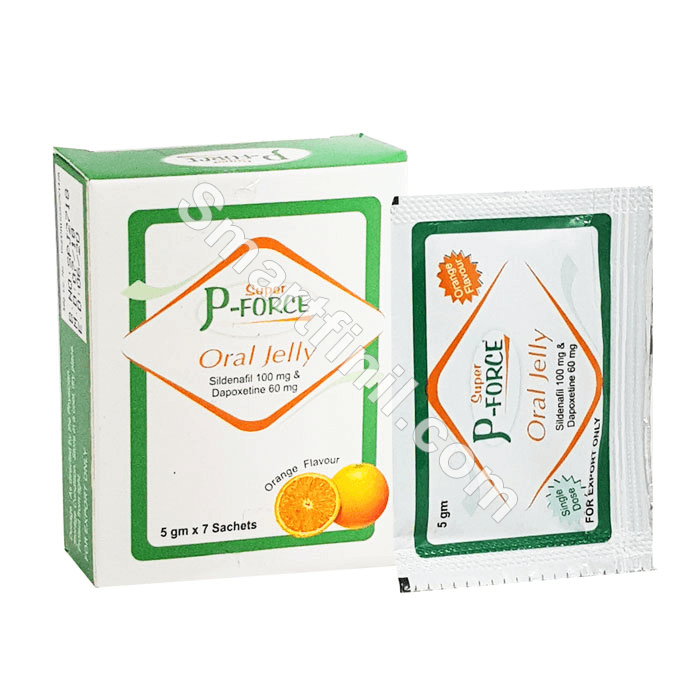 Super P-Force Oral Jelly (Sildenafil/Dapoxetine)