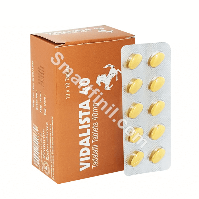 Vidalista 40mg (Tadalafil)