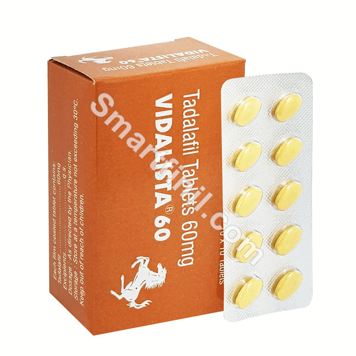 Vidalista 60mg (Tadalafil)