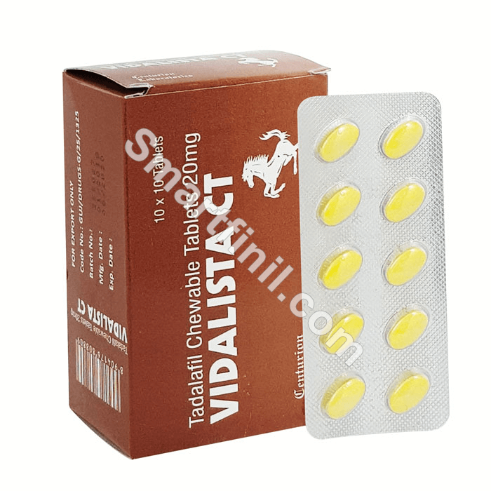 Vidalista CT 20mg (Tadalafil)